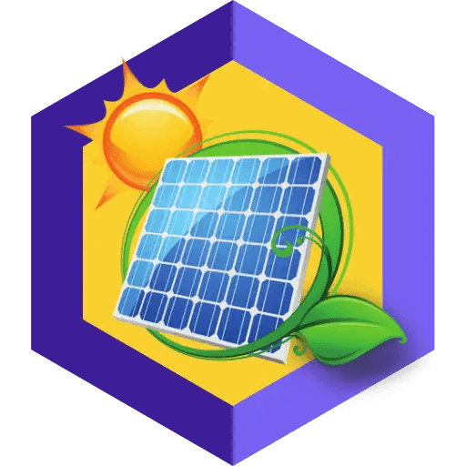 BlockShark Solar Favicon Logo Icon